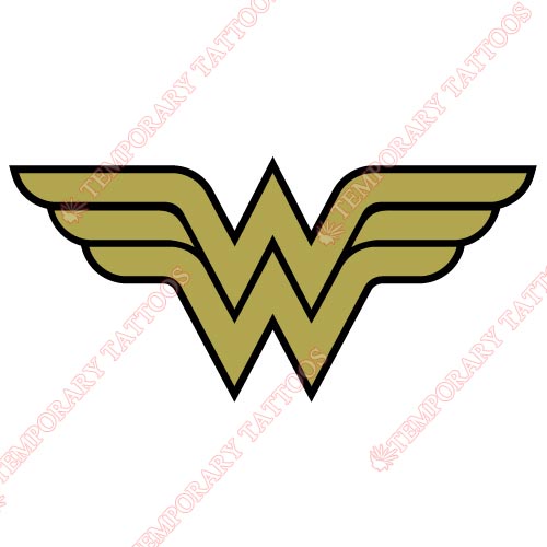 Wonder Woman Customize Temporary Tattoos Stickers NO.366